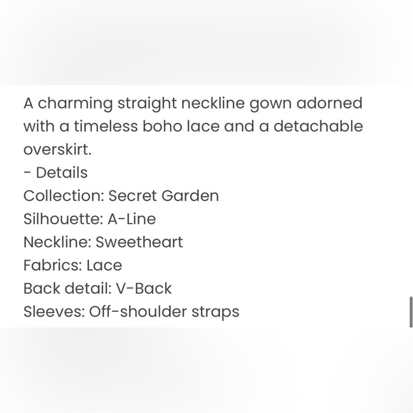 Elegant White Lace Wedding Dress - Picture 7 of 7